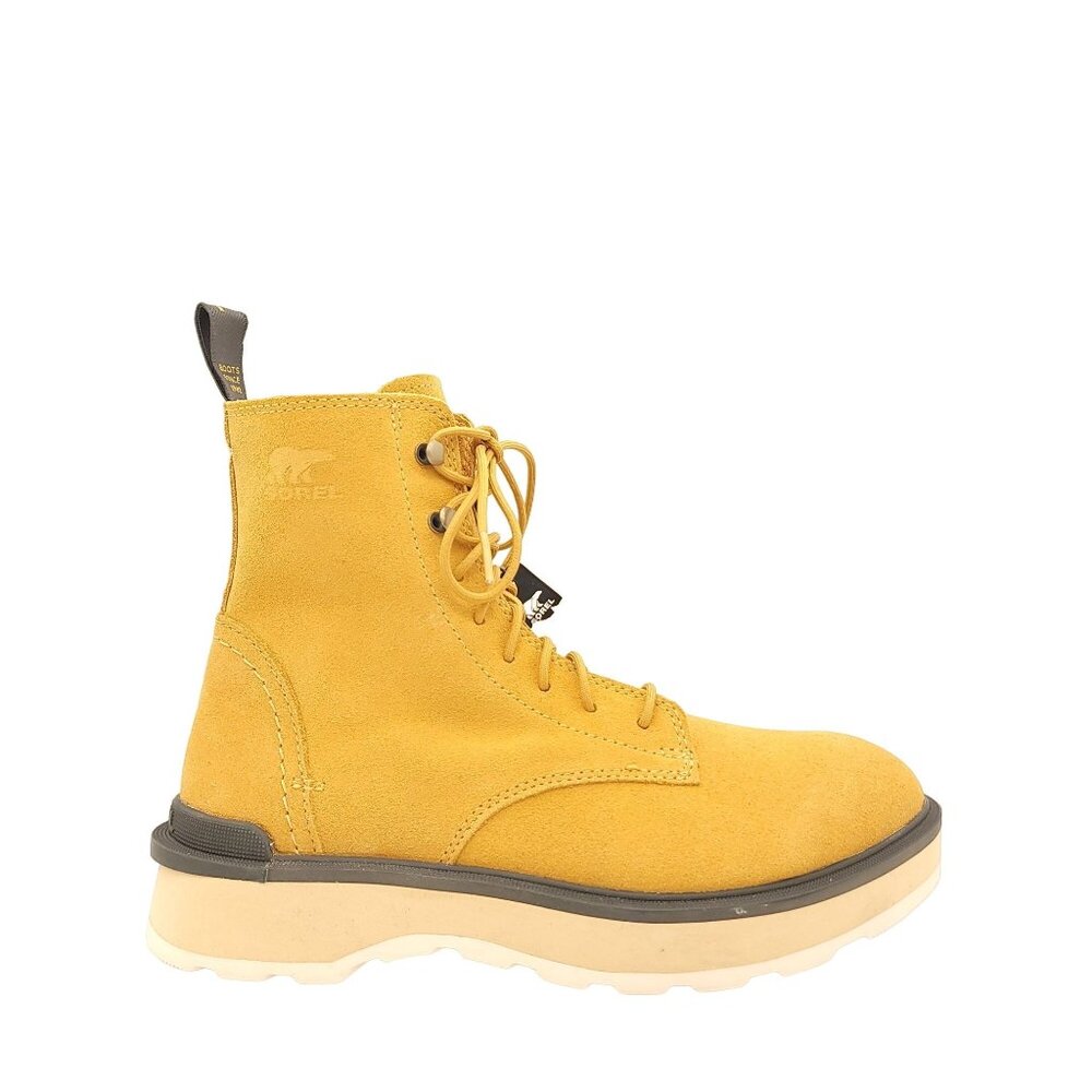 NEW Sorel Hi Line Boots Womens 8.5 Combat Utility Suede Y2K Outdoors Hiking